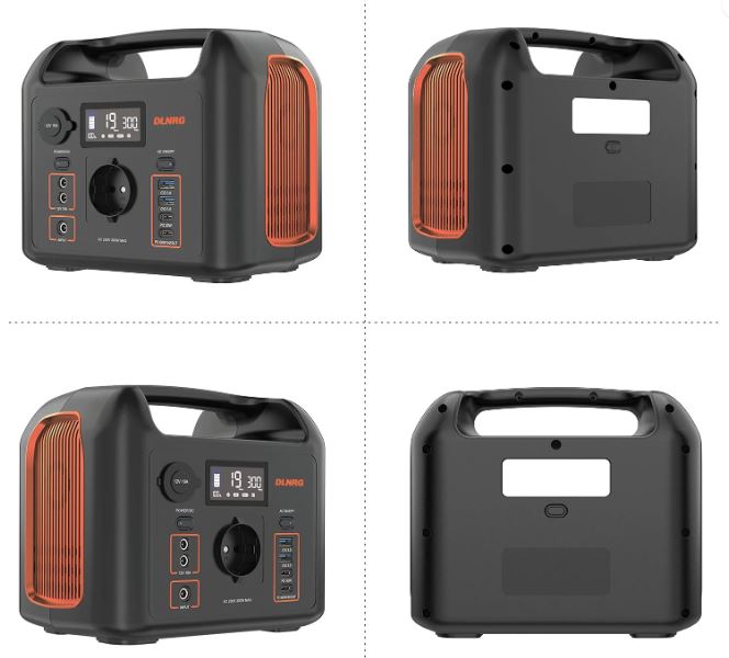 320 Wh LiFePo4 Charging station