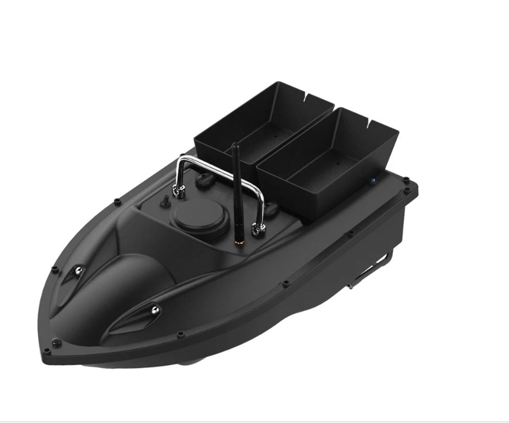 Grizzly Scout bait boat with two containers