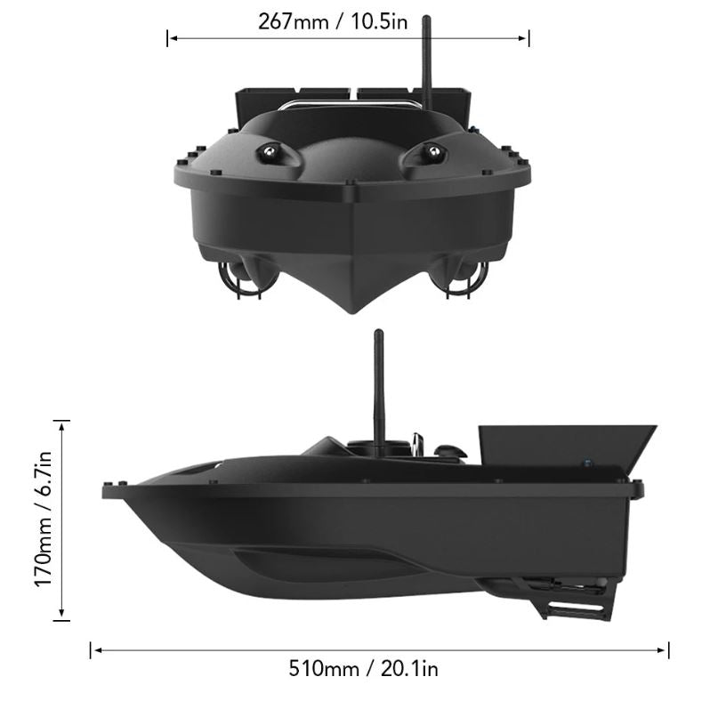 Zavážacia loďka Grizzly Scout s dvomi komorami