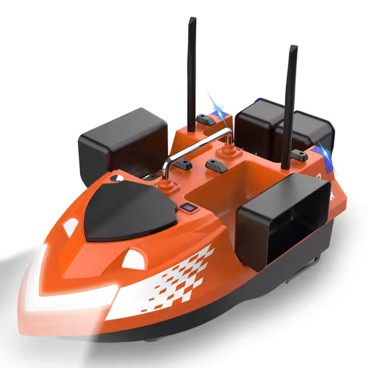 Zavážacia loďka V802  - s GPS / bez GPS - oranžová