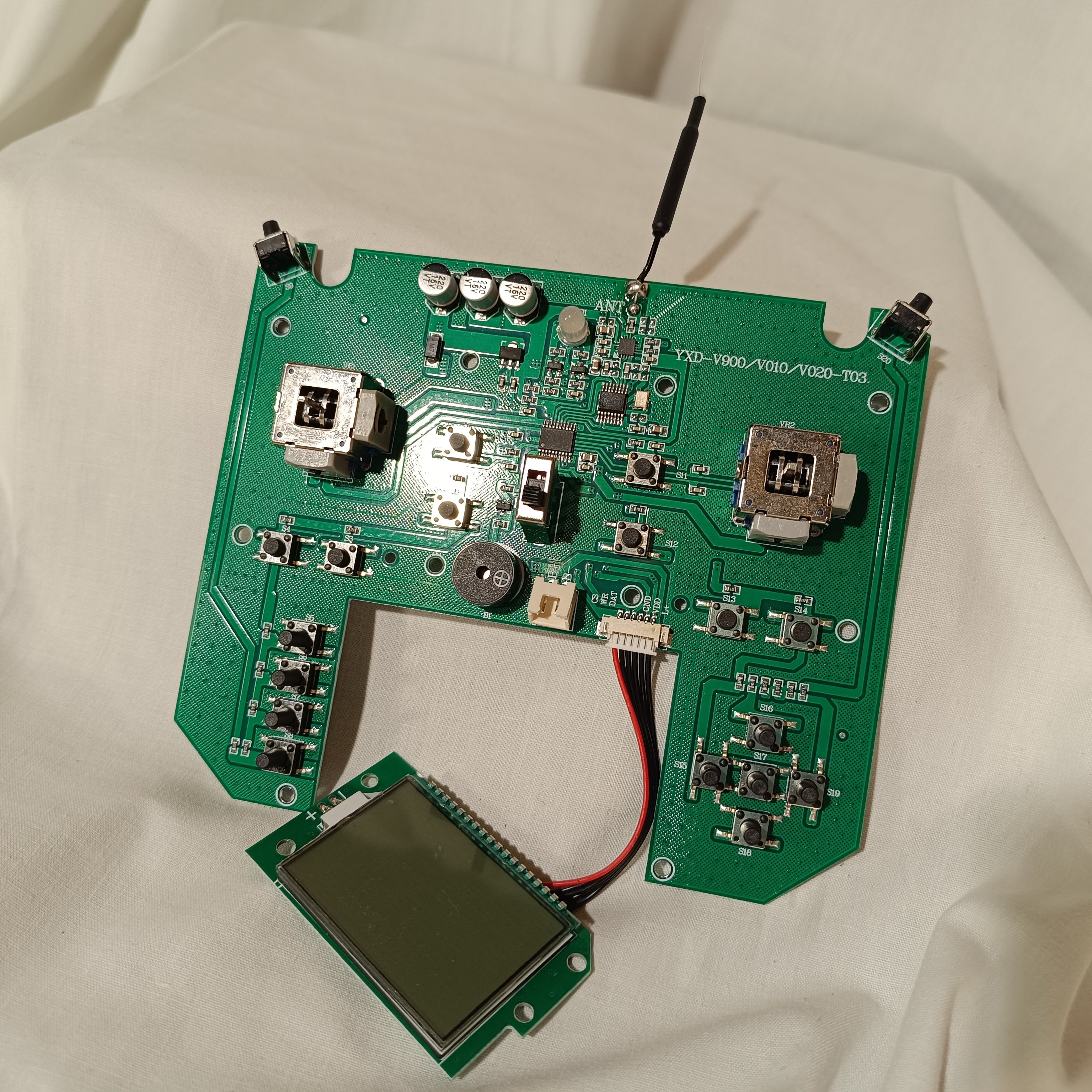 Circuit board for 40 GPS-point controller