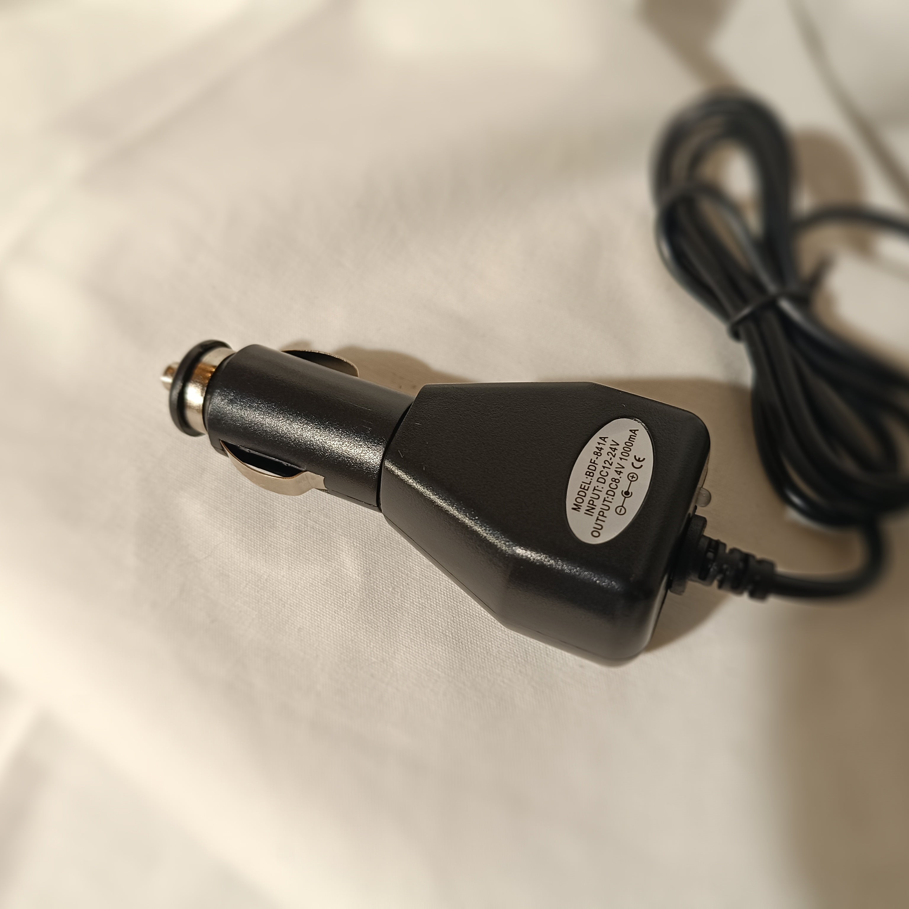 Car charger for lithium batteries 8.4V